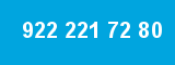 922 221 72 80